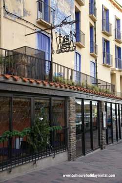 Hotel des Templiers restaurant in Collioure