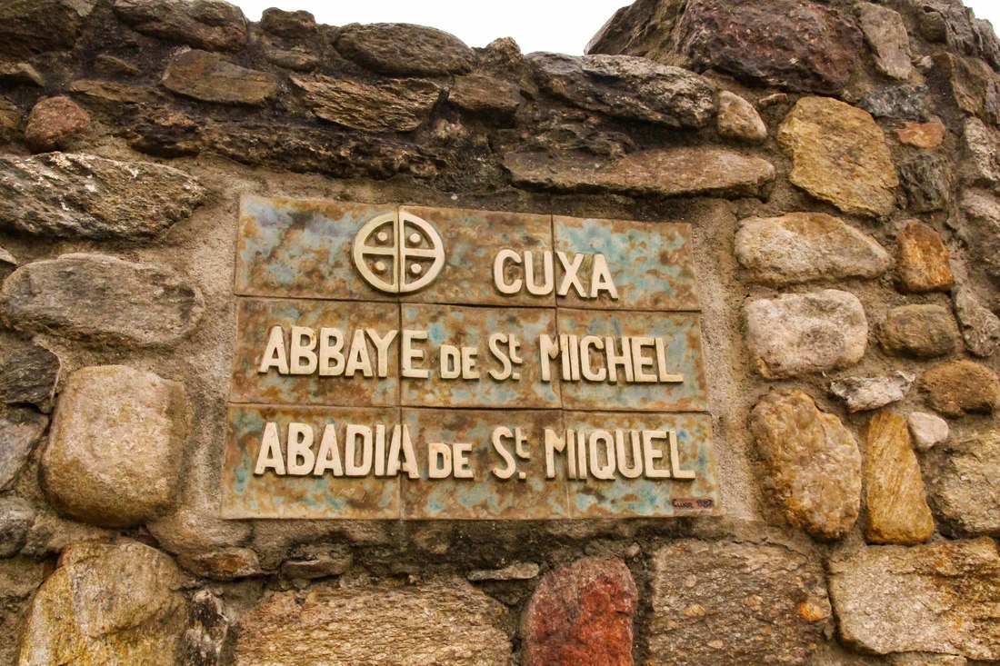 Sign for the Abbay